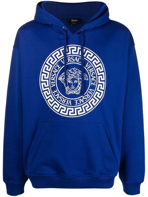 versace chenille medusa sweater|Versace logo sweater.